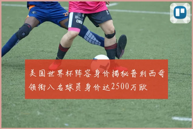美国世界杯阵容身价揭秘普利西奇领衔八名球员身价达2500万欧