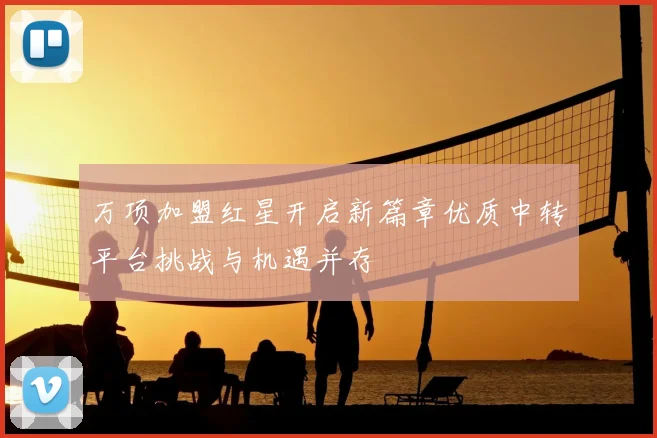 万项加盟红星开启新篇章优质中转平台挑战与机遇并存